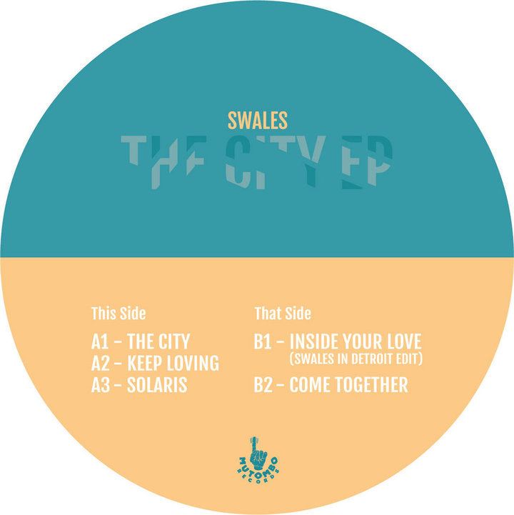 Swales - The City EP - ltd. edition - orange colored vinyl - SOLD OUT