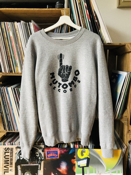 Sweater / Mutombo Records Logo schwarz