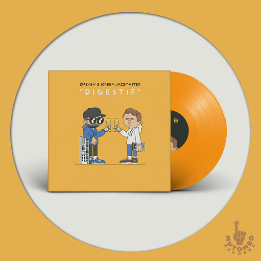 Zmeyev & Screen Jazzmaster - Digestif - limited colored vinyl edition - 100 copies - SOLD OUT
