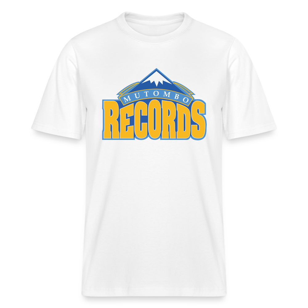 T-shirt Relaxed Fit white / Mutombo Records - Denver Nuggets - white