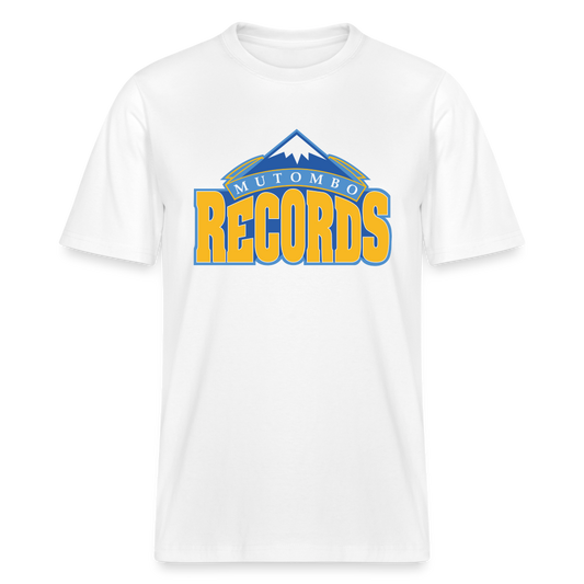 T-shirt Relaxed Fit white / Mutombo Records - Denver Nuggets - white