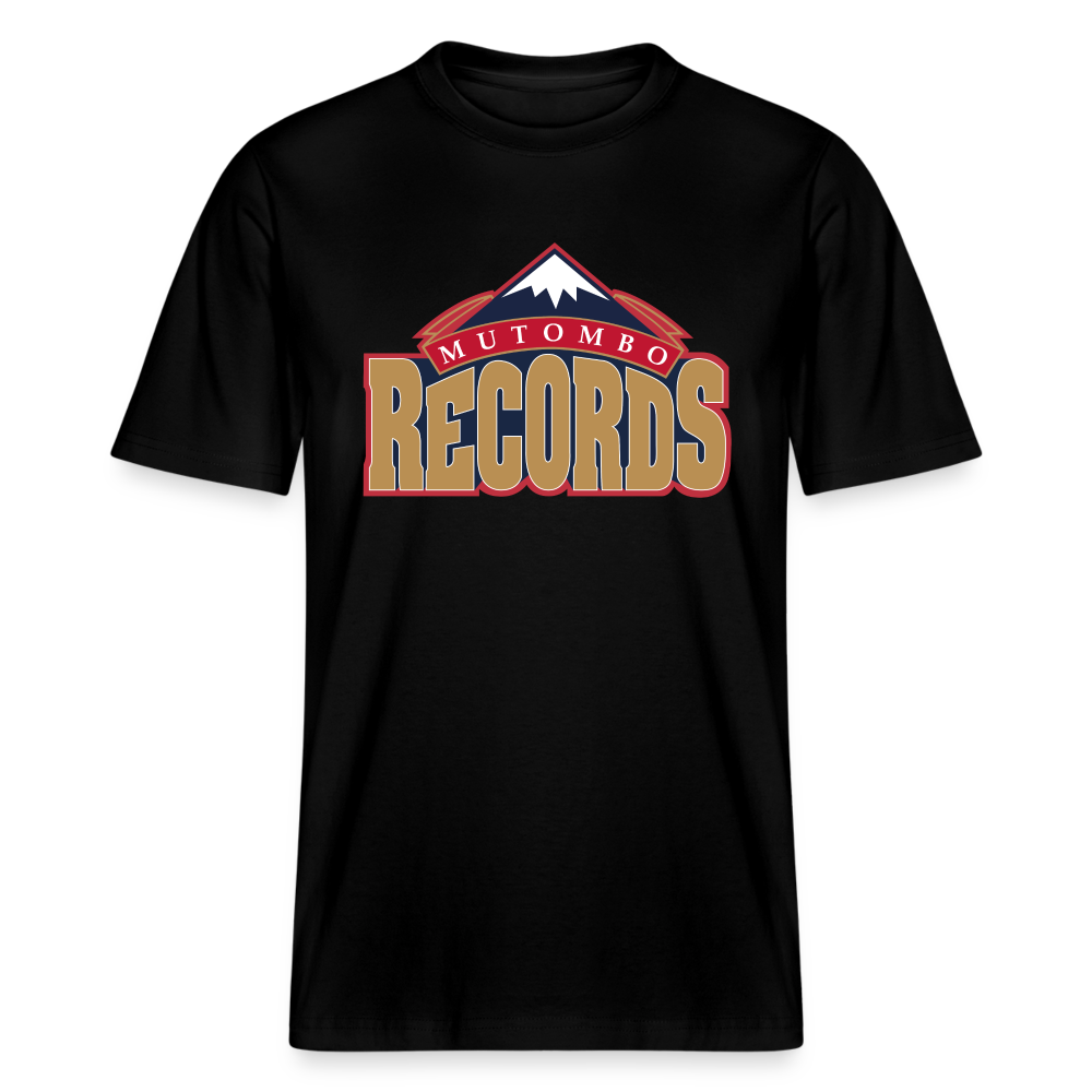 T-shirt Relaxed Fit white / Mutombo Records - Denver Nuggets - black