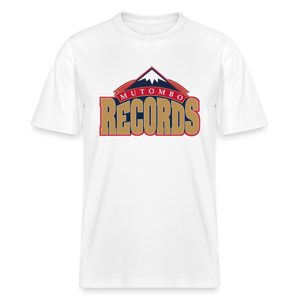 T-shirt Relaxed Fit white / Mutombo Records - Denver Nuggets - white