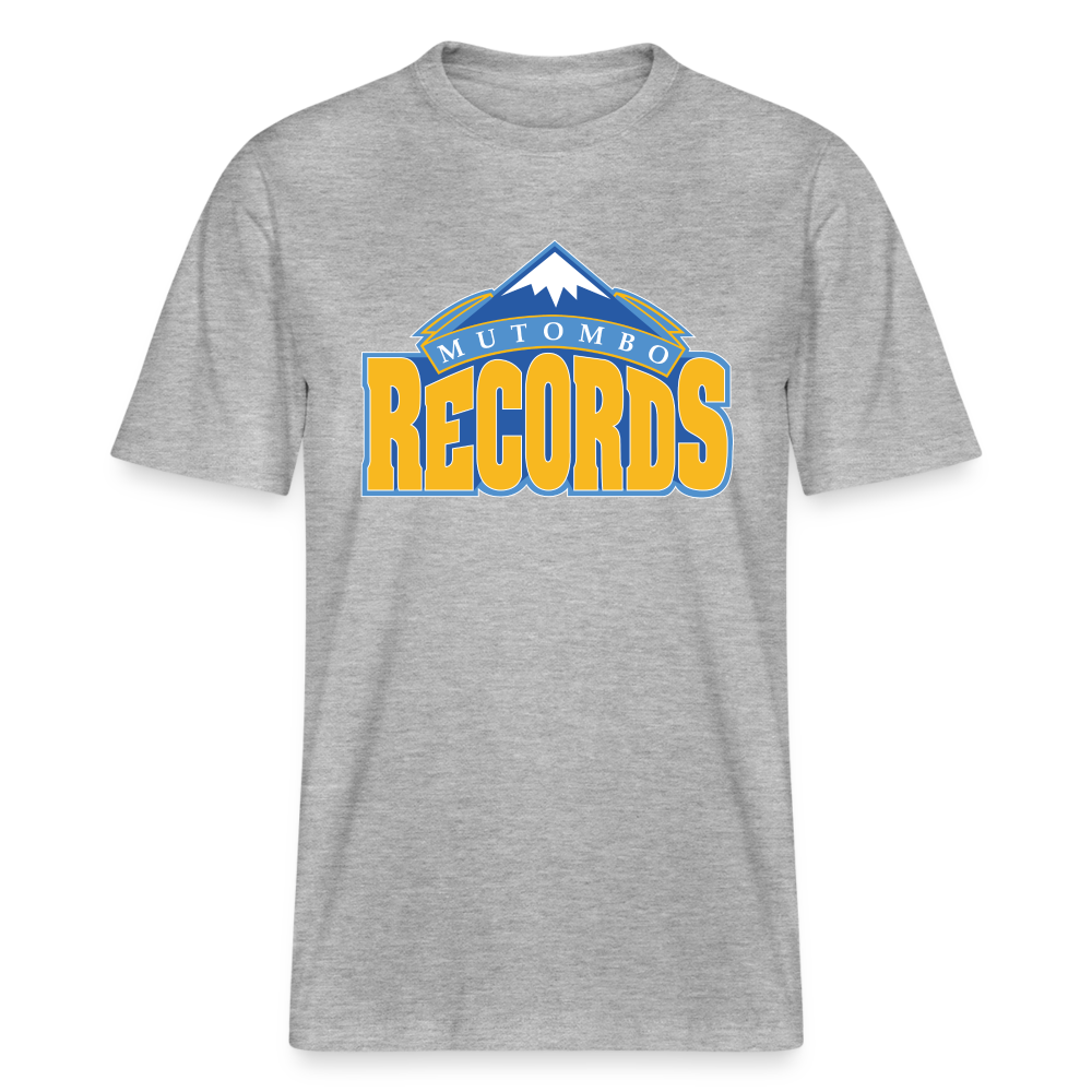 T-shirt Relaxed Fit white / Mutombo Records - Denver Nuggets - heather grey