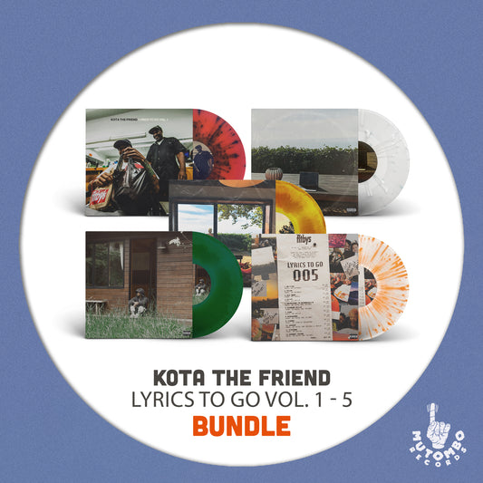 Kota the Friend - Lyrics to Go Vol. 1 - 5 (Vinyl Bundle)