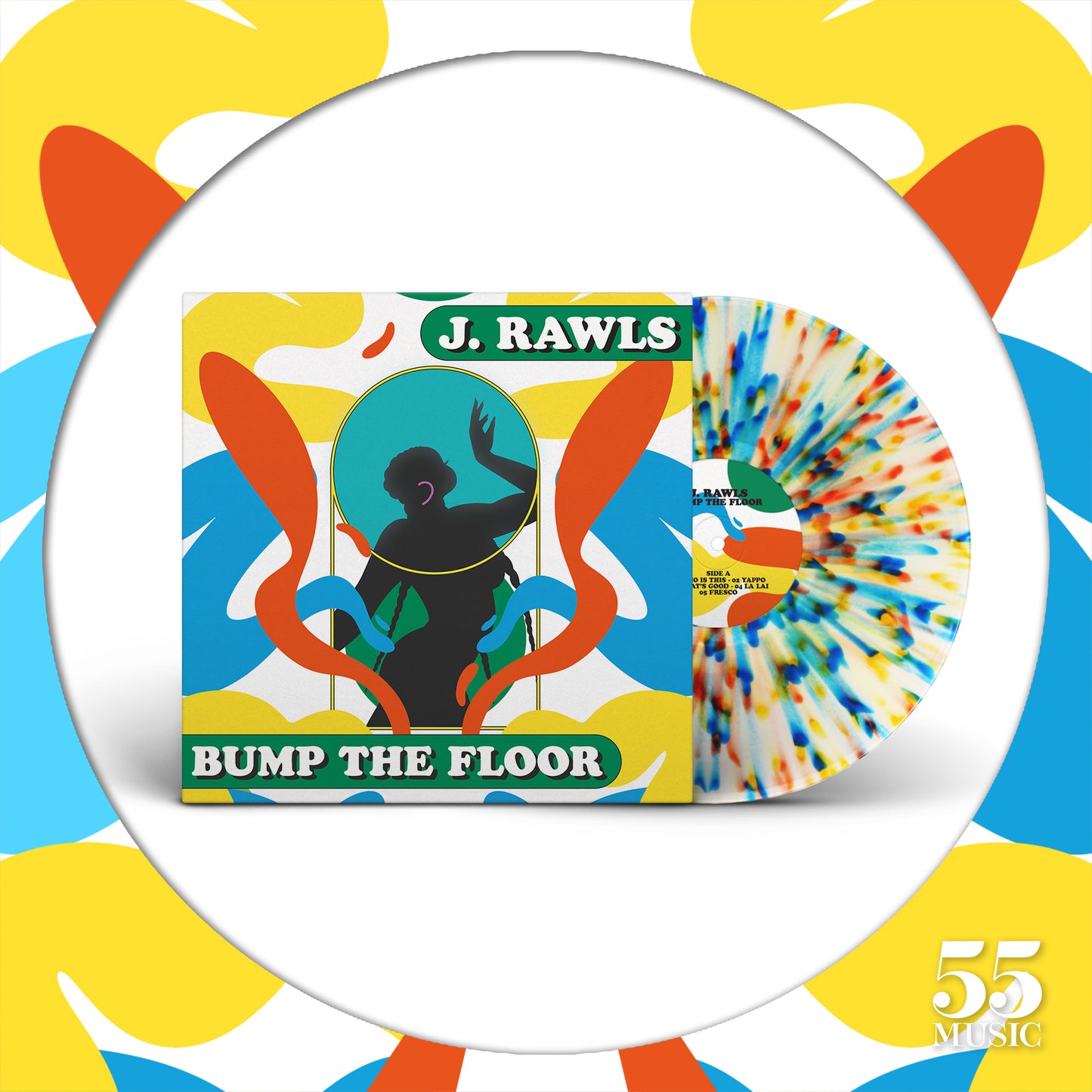 J. Rawls - Bump The Floor - limited colored vinyl edition