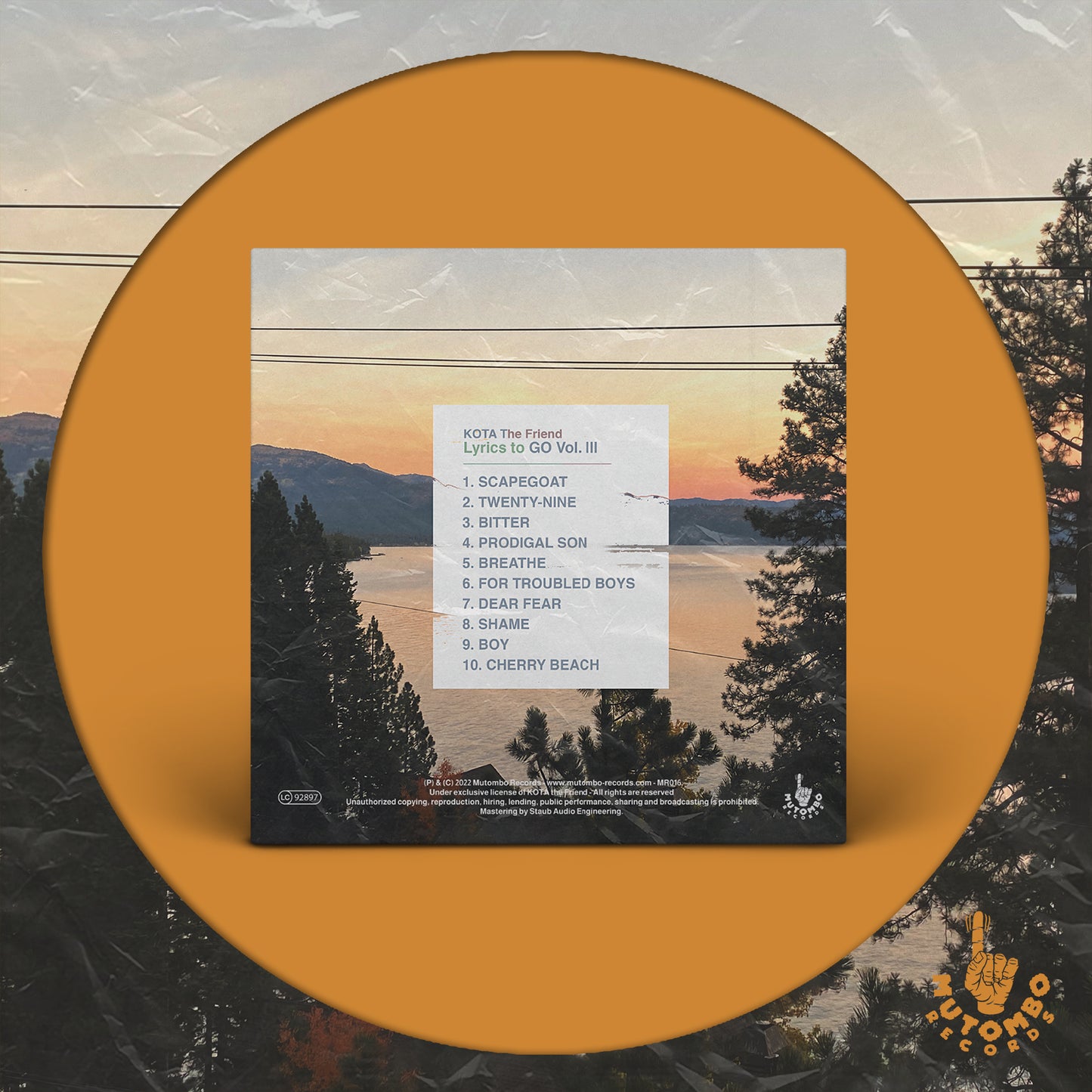 Kota the Friend - Lyrics to Go Vol. 3